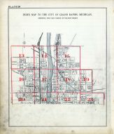 Index Map - Grand Rapids - City 1, Kent County and Grand Rapids 1894